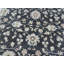 Tapis oriental gris anthracite noué à la main 6 pi 9 po x 9 pi 9 po Ushak 633F155510A04D48999F0B8EA589BDB1