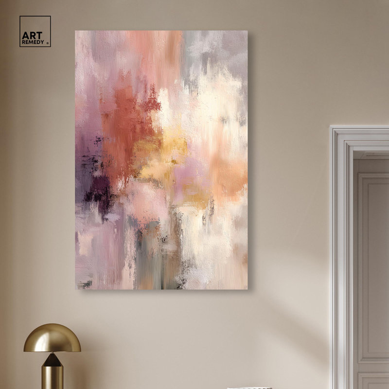 "Hazy Sunset I", reproduction d'art sur toile par Art Remedy, 30 x 45, H 45 po x l 30 po, Toile tendue avec châssis