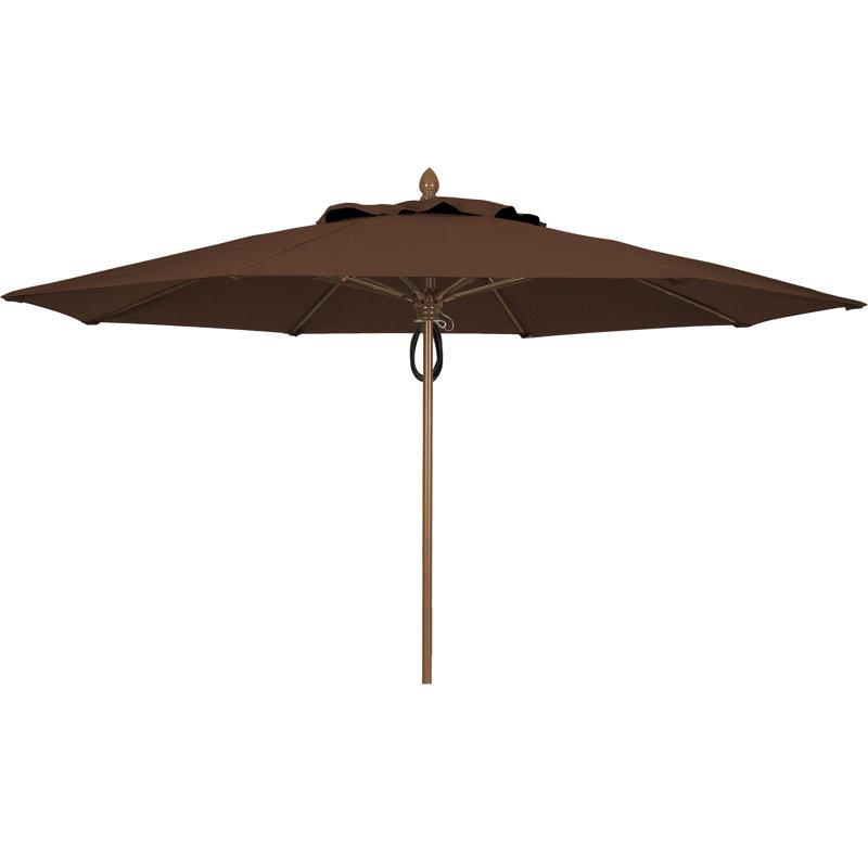 Parasol de marché 11 'Prestige, Bronze champagne, Brun véritable