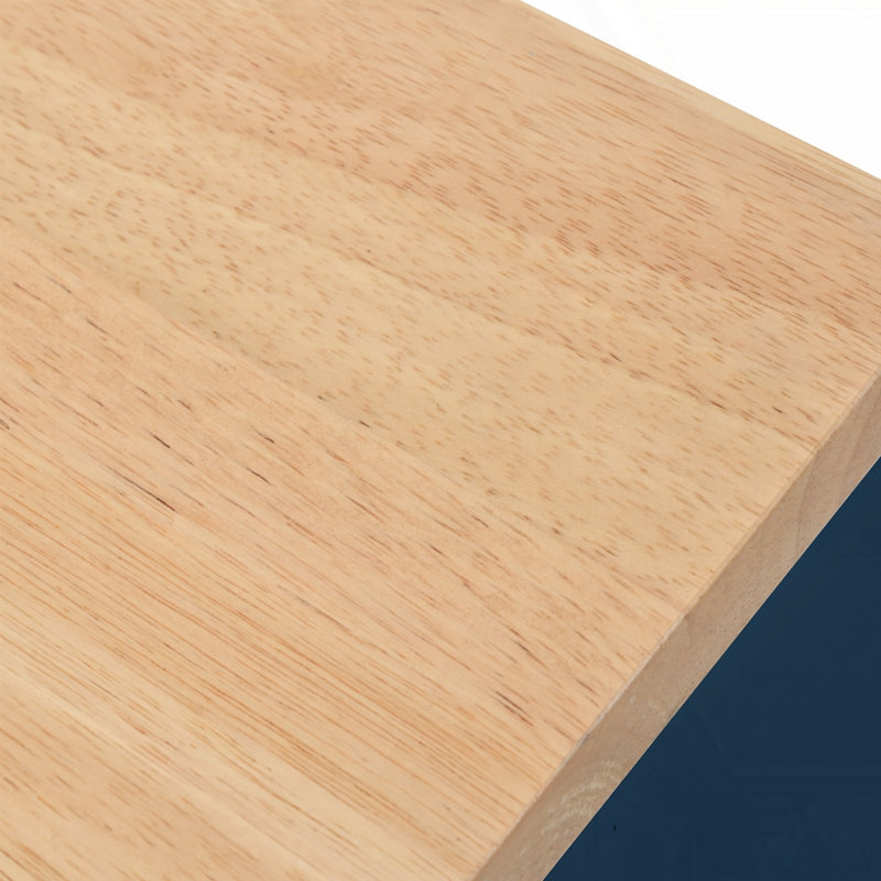 Îlot de cuisine roulant avec table allongée, Marine
