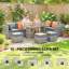 Rattan Sofa Set