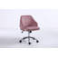 Chaise de travail en velours Julie-71006161