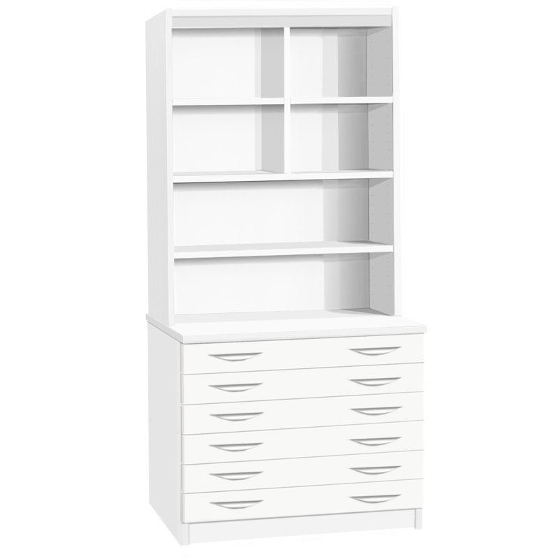 Brendalynn 4 -Drawer Storage Cabinet, White