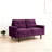 Kwak 58'' Square Arm Loveseat-624849109
