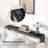 Naun 78.7" Console Table with Power Outlet Narrow Sofa Table-755355942
