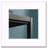 Narrow Bookcase, Brown Finish