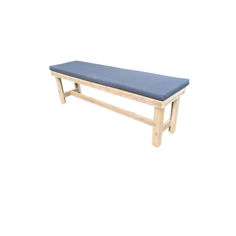 Menoher Manufactured Wood Garden Bench, 50 cm H x 200 cm W x 38 cm D