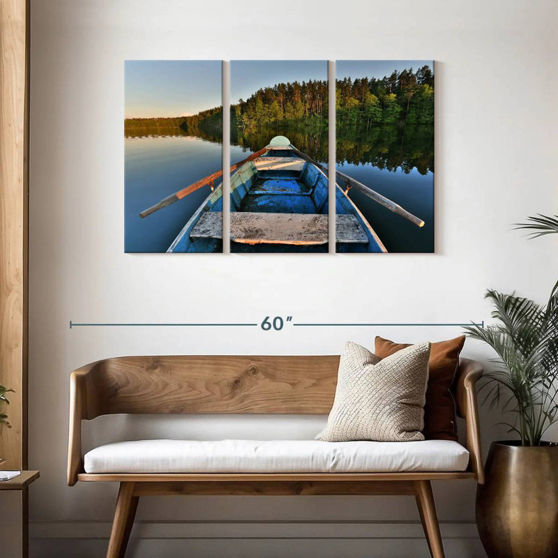Bateau Alvord Forest Lake, H 28 po x l 45 po