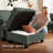L-shaped Corduroy Sectional With Storage Ottoman-1938791884