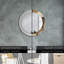 Huldar Glass Flat Wall Mirror