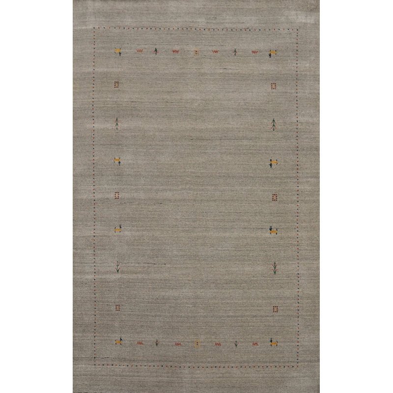Handmade Tribal Area Oriental Rug 5x8