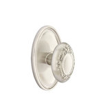 Privacy (Bed & Bath) Victoria Knob with Oval Rose