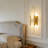 Gold Alabaster Wall Sconce 19.69in Natural Marble Wall Light, Nordic Style-1091522494