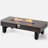 54-inch iron fire pit table (stone)