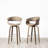 Tavar Upholstered Faux Leather Bar Stool-2070517371-2052157481