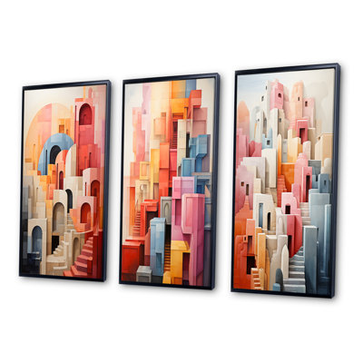 " Constructivism Constructed Horizons IX " 3 - Pieces