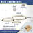 Large K9 Crystal 3 Rings Ceiling Chandeliers