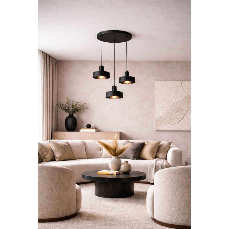- Light Pendant, Matte Black