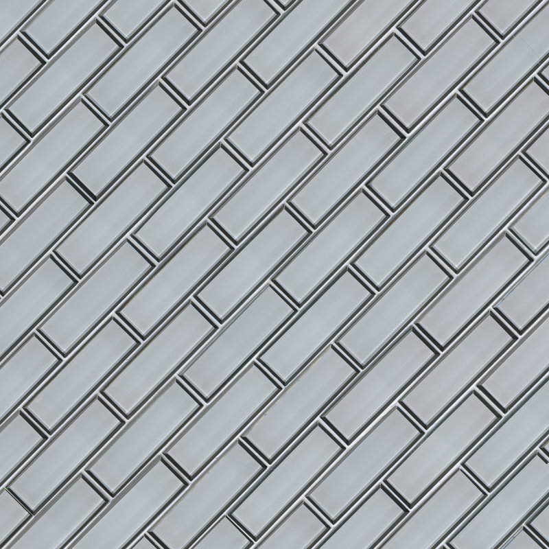 Carrelage mural 12 po x 12 po Subway, Bordure sauge
