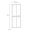 Bibeau 4 Door Wardrobe