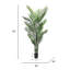 Palmier artificiel 76 po en pot 76 po