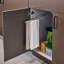 Porte-serviettes coulissant à 2 broches Rev-A-Shelf pour cuisine, salle de bain ou salle de lavage