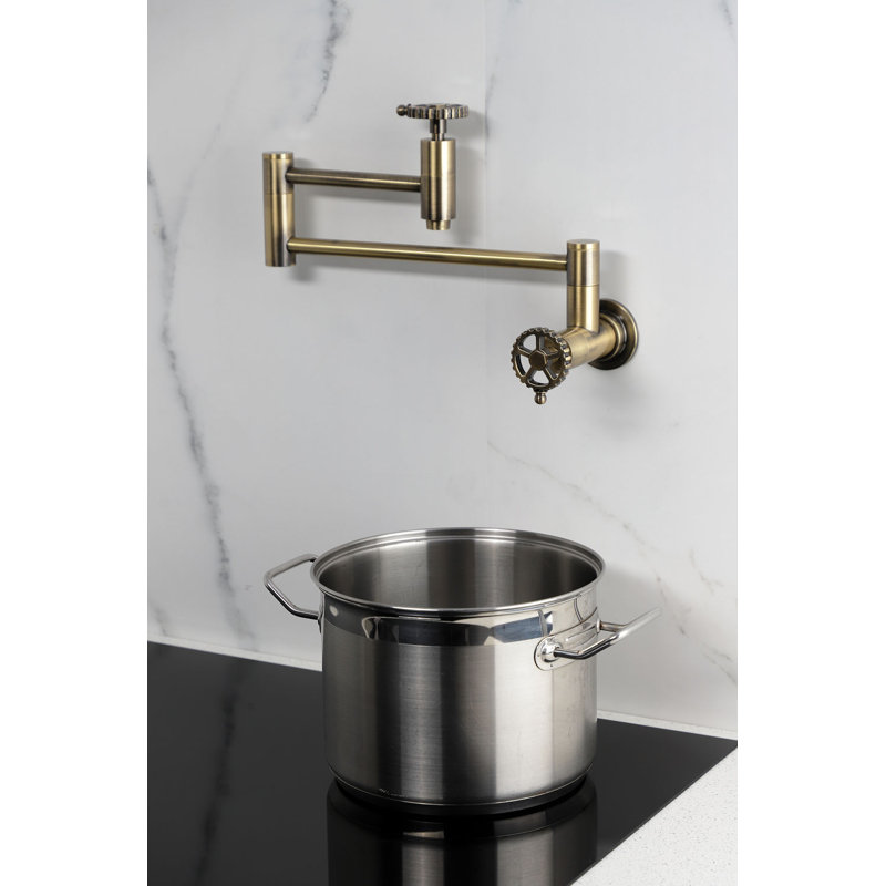 Remplisseur de pot Fuller, Laiton antique