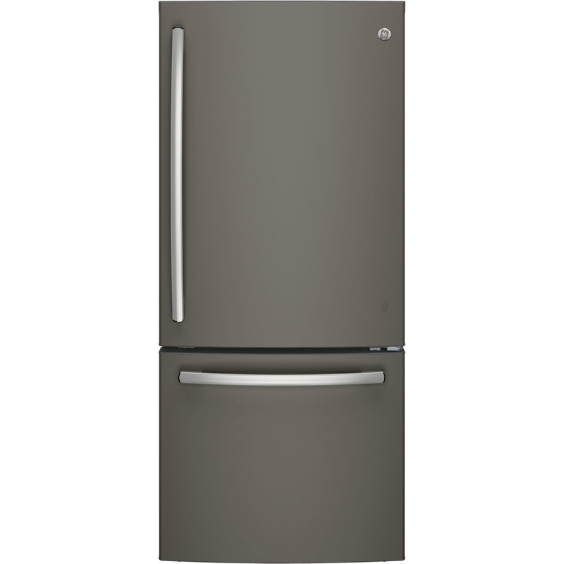 30" Energy Star® Bottom Freezer 21 cu. ft. Refrigerator, Fingerprint Resistant Slate