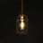 Sia 1 - Light Polished Brass Pendant