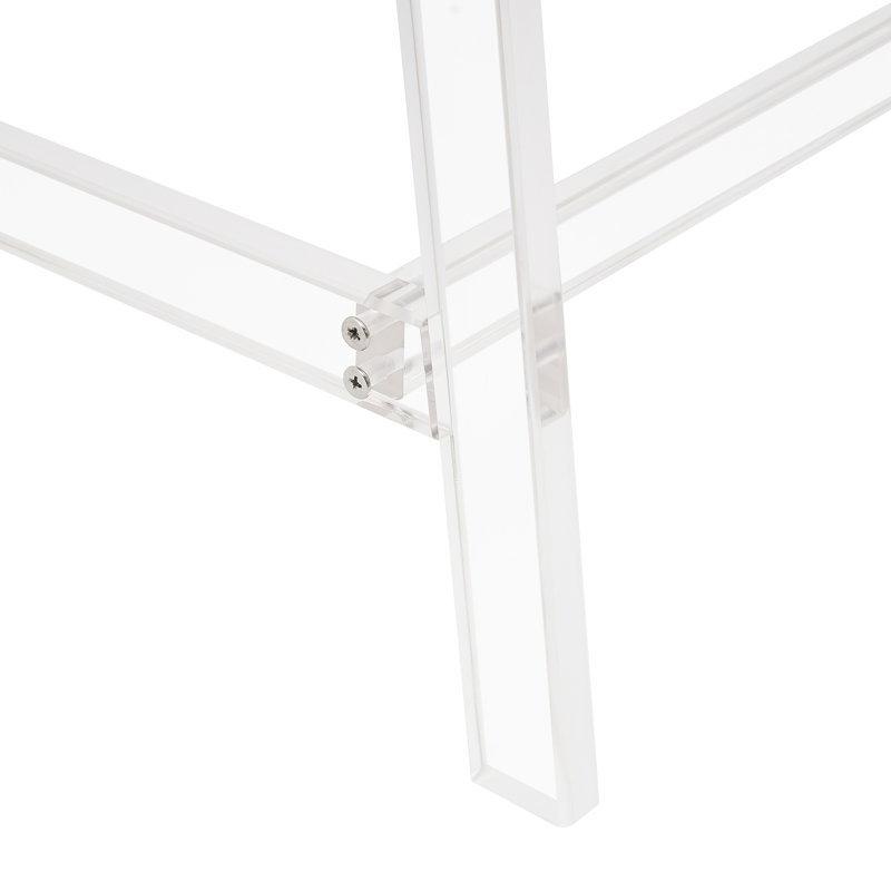 Tabouret de douche en acrylique transparent