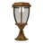 13.78'' Solar Powered Integrated LED Outdoor Table Lamp