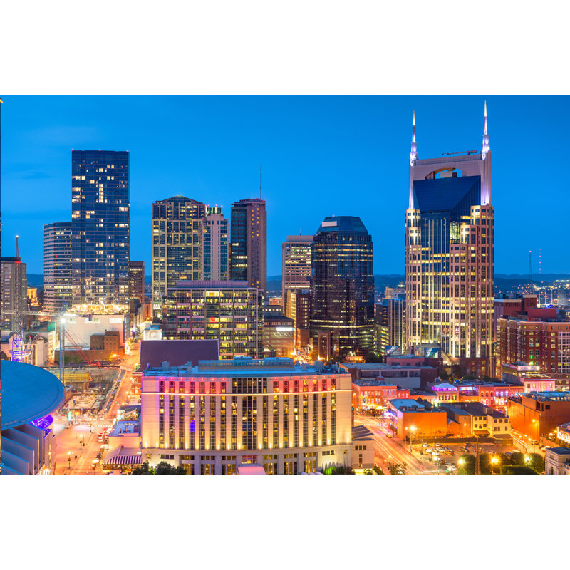 Nashville, Tennessee, USA by Sean Pavone - Wrapped Canvas Print, 30cm H x 46cm W