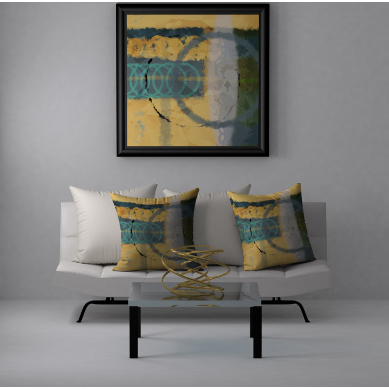 Reversible Throw Pillow, 18" x 18"