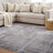 Griffey Machine Washable Ivory/Gray Non-Slip Backing Area Rug-1755361015