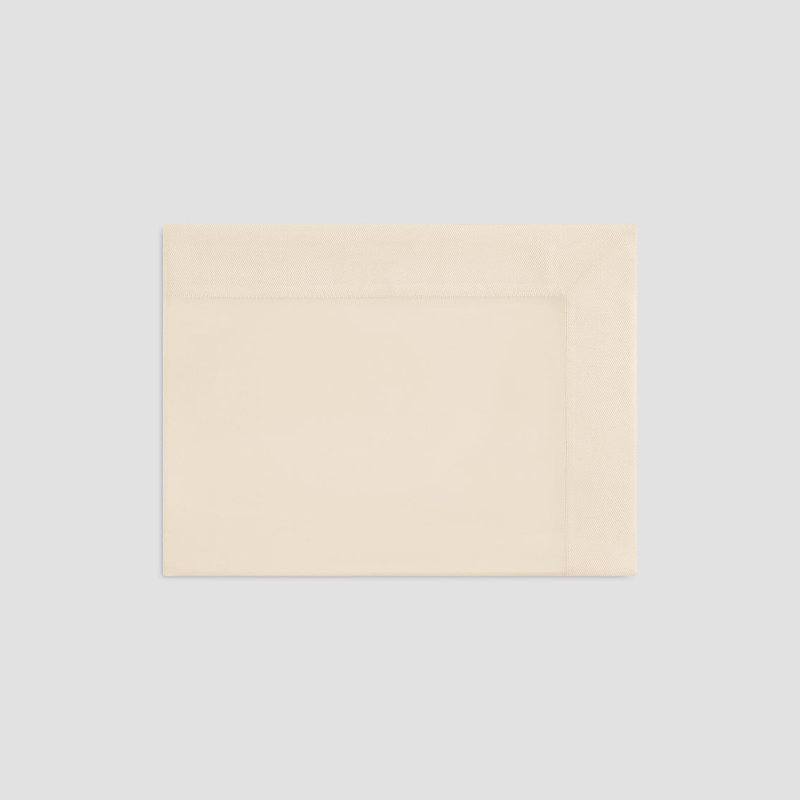 Linge de table Arrica, Citron-crème, Rectangle 98 po