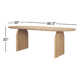 Brogan 86.5'' Oval Dining Table