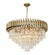 melar 17 - light dimmable tiered chandelier