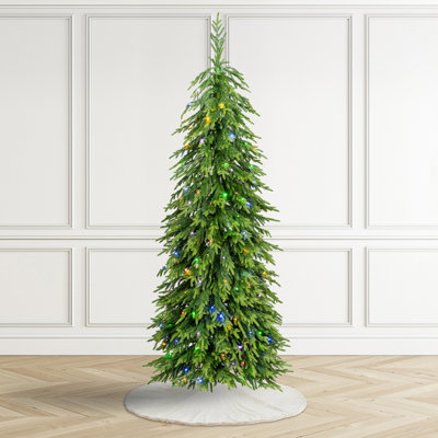 Arbre de Noël artificiel pré-éclairé 5 pi avec 150 lumières scintillantes Norfolk