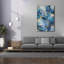Art mural sur toile Dovecove «Beyond Blue Shells Light» par Jeanette Vertentes-1610794788