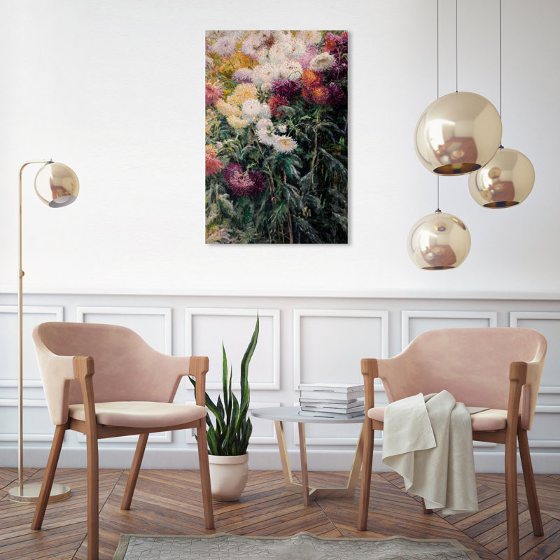 Ensemble de fleurs - Impression sur toile, H 30 po x l 20 po, Toile tendue