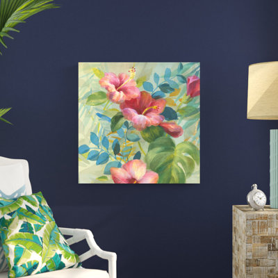" Hibiscus Garden II " by Danhui Nai Painting Print