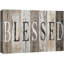 «BLESSED», art inspirant, images encadrées sur toile, estampe numérique-128129717-128129718