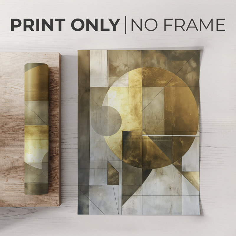 ABSTRACT Series CXX -Canvas Print Only - NOT FRAMED