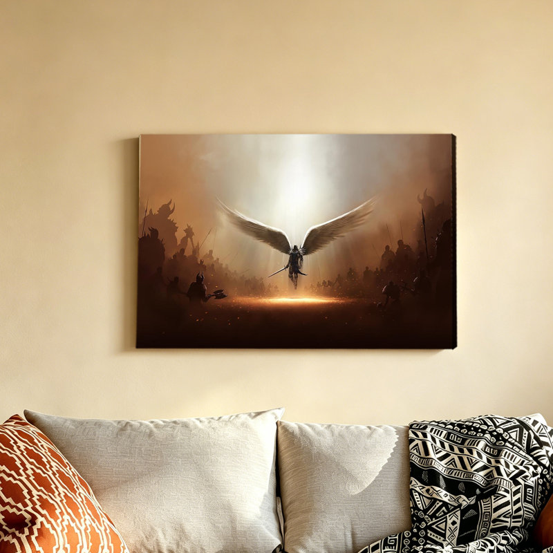 Affiche «Wings Angel Diablo», 16x24inch