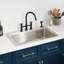 Melbrook 33 "L Drop-In Kitchen Sink With Accessories-2099406781-2099406780