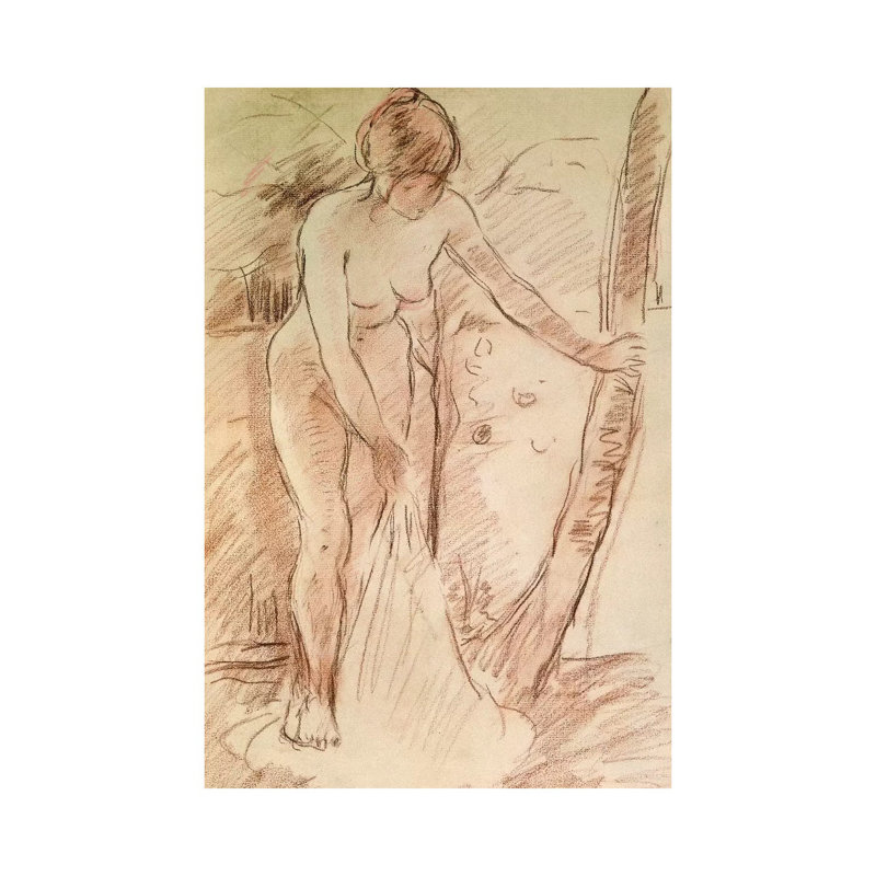 Standing Bather, 1888 by Berthe Morisot - Wrapped Canvas Print, 66.04 cm H x 45.72 cm W