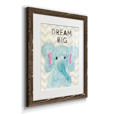 Safari Dream Big - Cadre photo, reproduction d'art sur papier