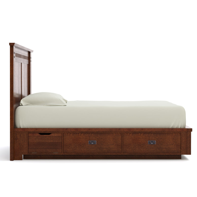 Highlands Bed - Platform/Storage, King, Onondaga