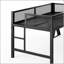 Lit mezzanine simple TG avec bureau, DEL, port USB et escalier-601182013
