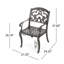 CHAISE AUSTIN (ensemble de 2)